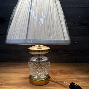 Waterford crystal lamp - Etsy 日本