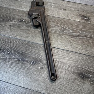 Ridgid Tools Elyria Ohio Usa 18" Pipe Wrench image 2