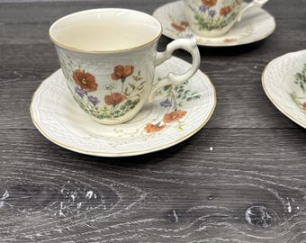 Mikasa Margaux Fine Ivory Cup & Saucer D1006 Japan~set of 3 - Etsy