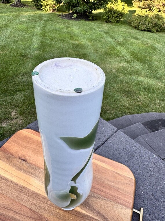 Maitland Smith LTD Vintage Hand Painted Vase 17” Tall - Etsy Finland