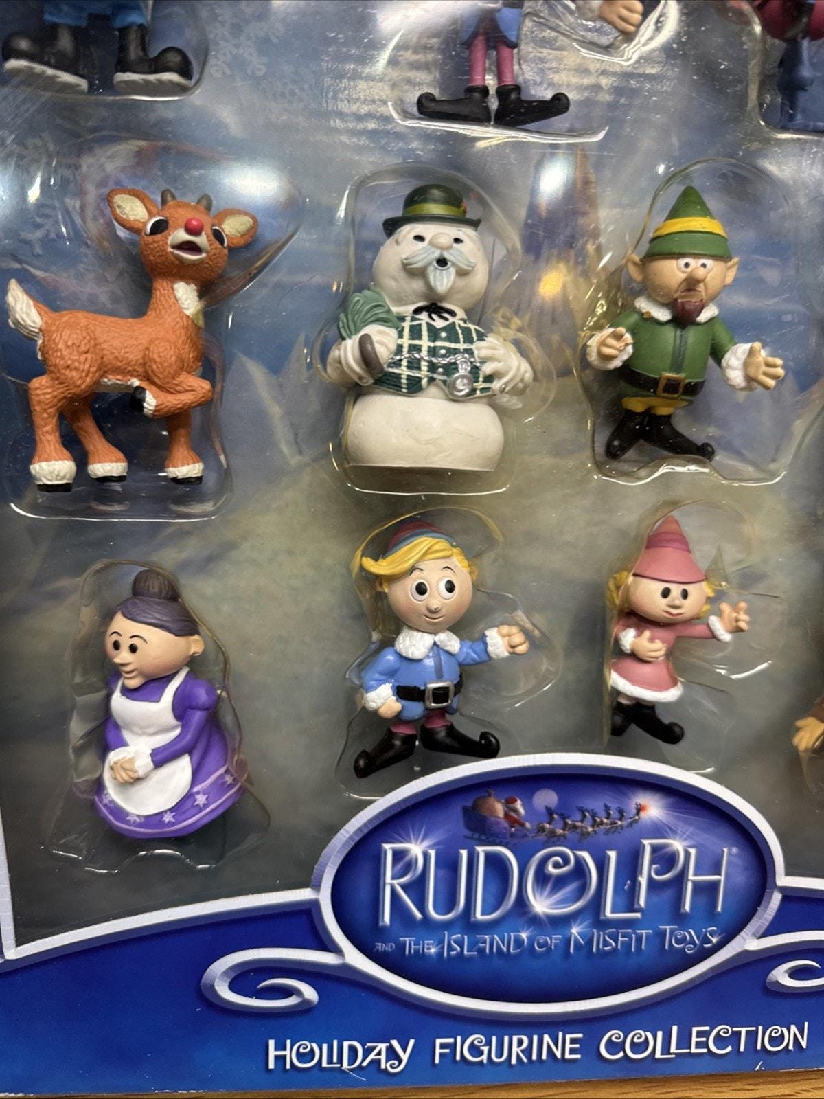 Rudolph & the Island of Misfit Toys Holiday Figurine Collection-2002 ...