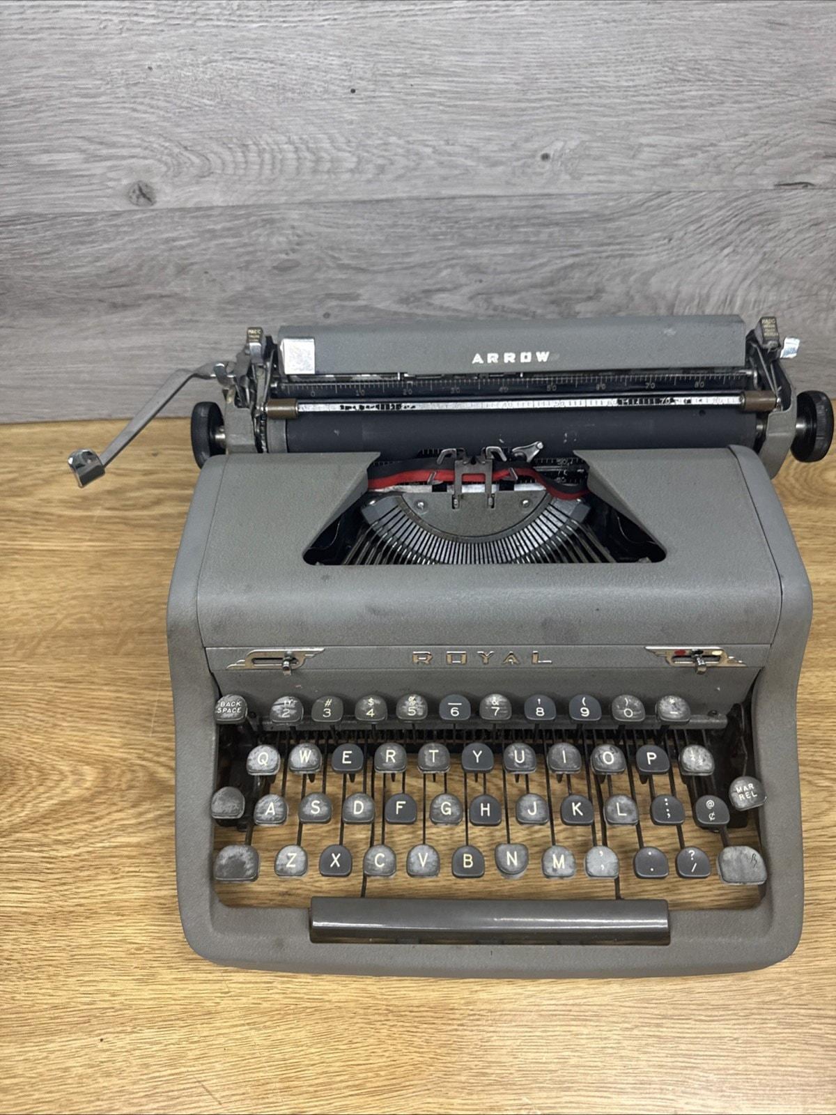 Vintage 1940s Royal Arrow Portable Manual Typewriter ~ Tested - Etsy