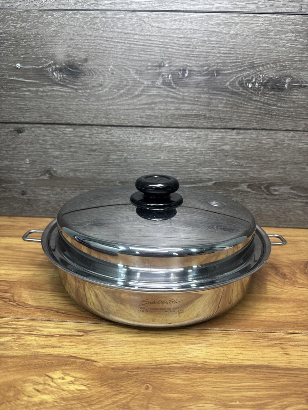 Vintage Stainless Steel Cookware Set - Etsy
