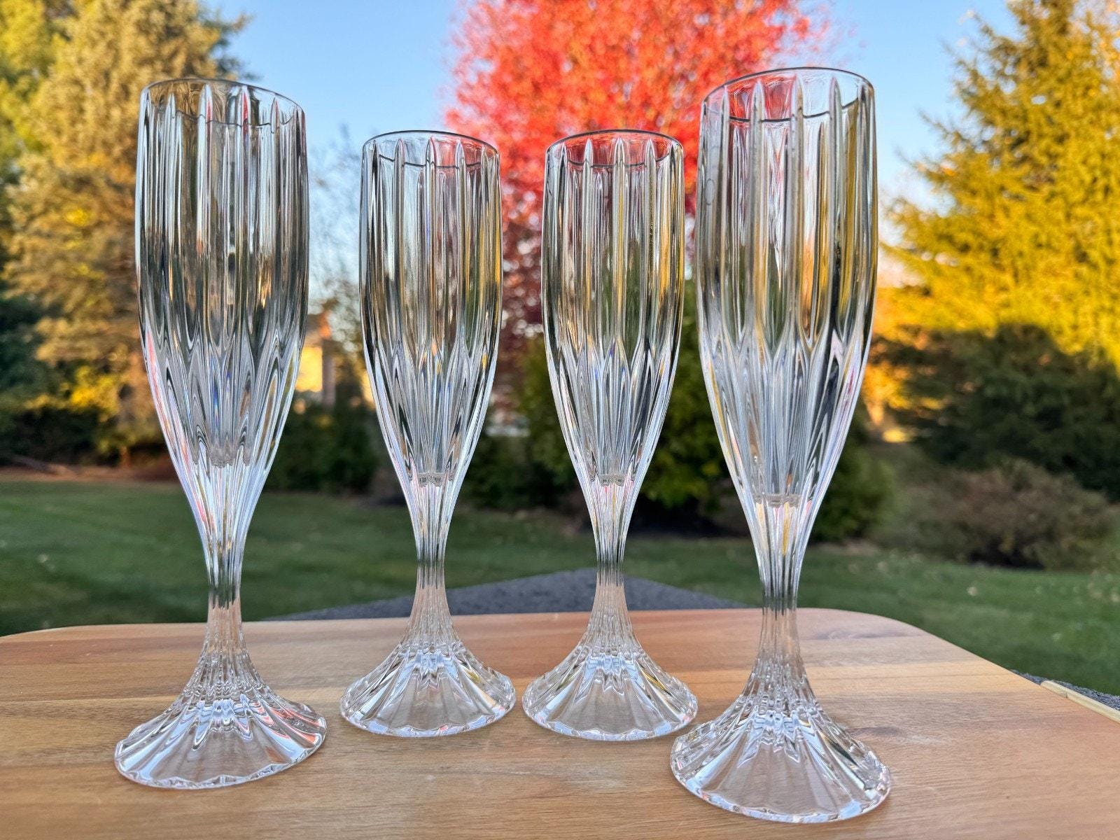 MIKASA Salerno Crystal Champagneglazen, 170ml, set van 4