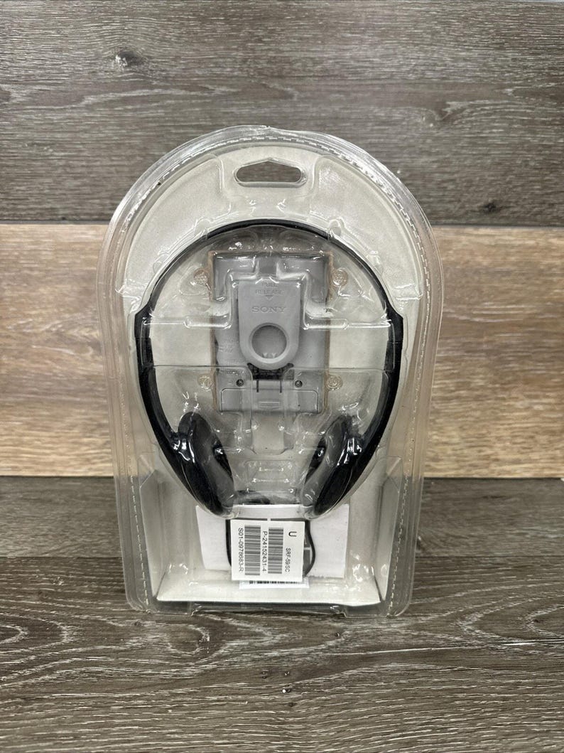 Sony SRF-59 AM/FM radio walkman argent avec casque/pince ceinture - image 5