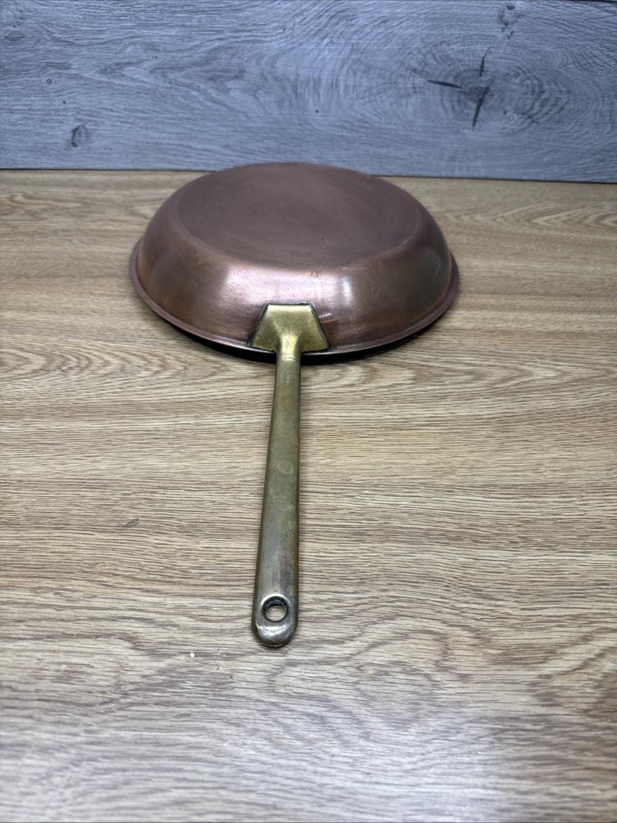スイスSpring社　CULINOX　銅製ソースパン　19cm Culinox Farmhouse Vintage Swiss Copper Saute or Frying Pan