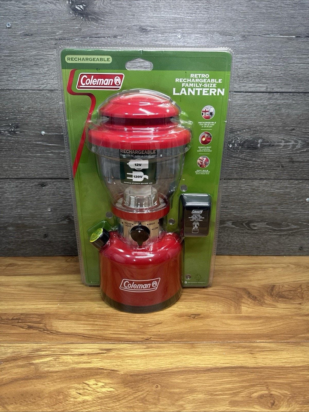 2006 Coleman Retro Rechargeable Full-size Lantern Model 5312-750D