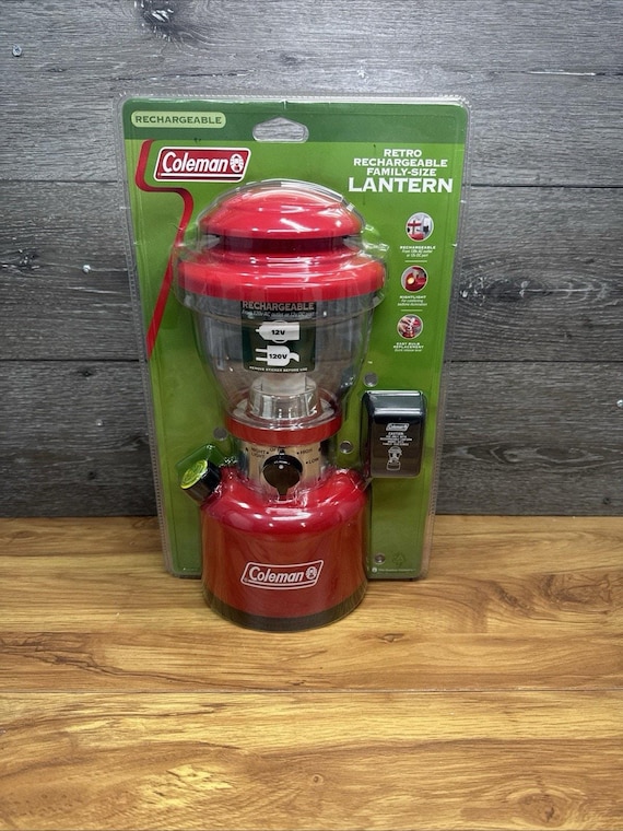2006 Coleman Retro Rechargeable Full-size Lantern Model 5312-750D