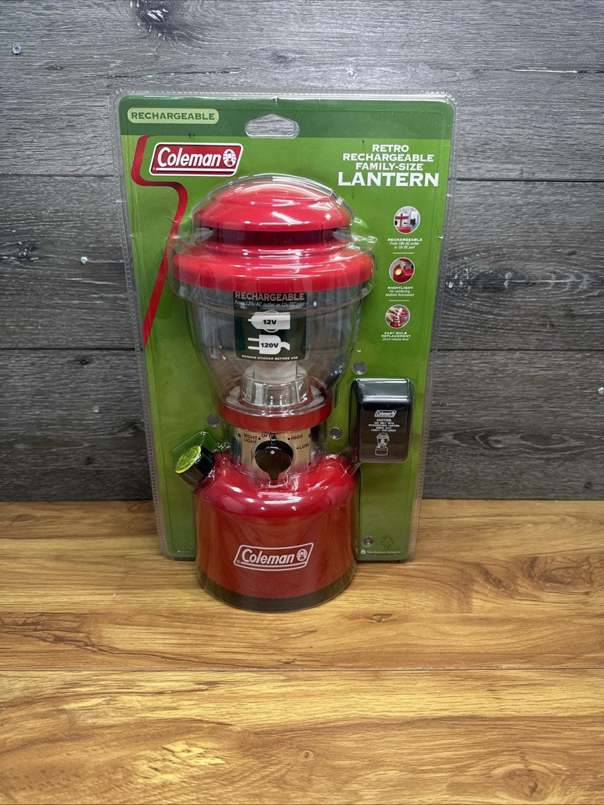 2006 Coleman Retro Rechargeable Full-size Lantern Model 5312-750D