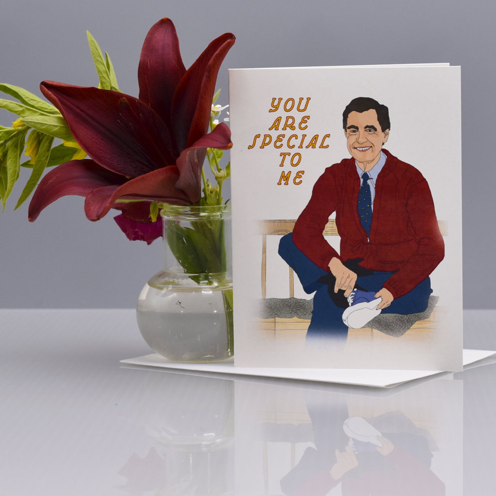 MISTER ROGERS CARD You Are Special Love Card Mr Rogers Etsy