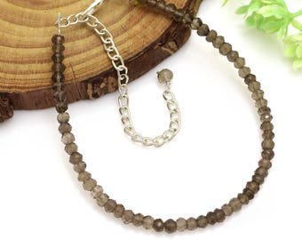 Rökkvarts pärlhalsband – Minimalistiskt halsband