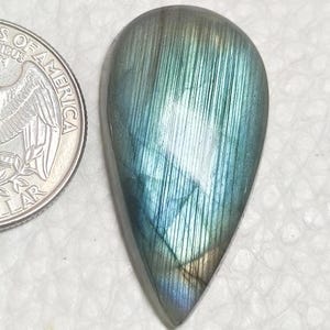 100% Natural Multi Fire Labradorite Cabochon, Loose Gemstone, Labradorite Gemstone  Labradorite For Making Jewelry Gift For Size 31x19x7