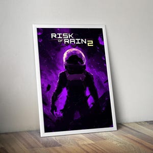 Commando | Void Fiend | Risk Of Rain 2 Poster | RoR 2 Artwork | Gaming Poster | HD Color | Wall Poster | Printed Poster | Gaming Poster