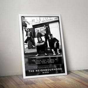 The Neighbourhood Poster | The Neighbourhood Album | Album Poster Print | 4 Color | Wall Decor Poster | Album Cover | Rock Music Poster