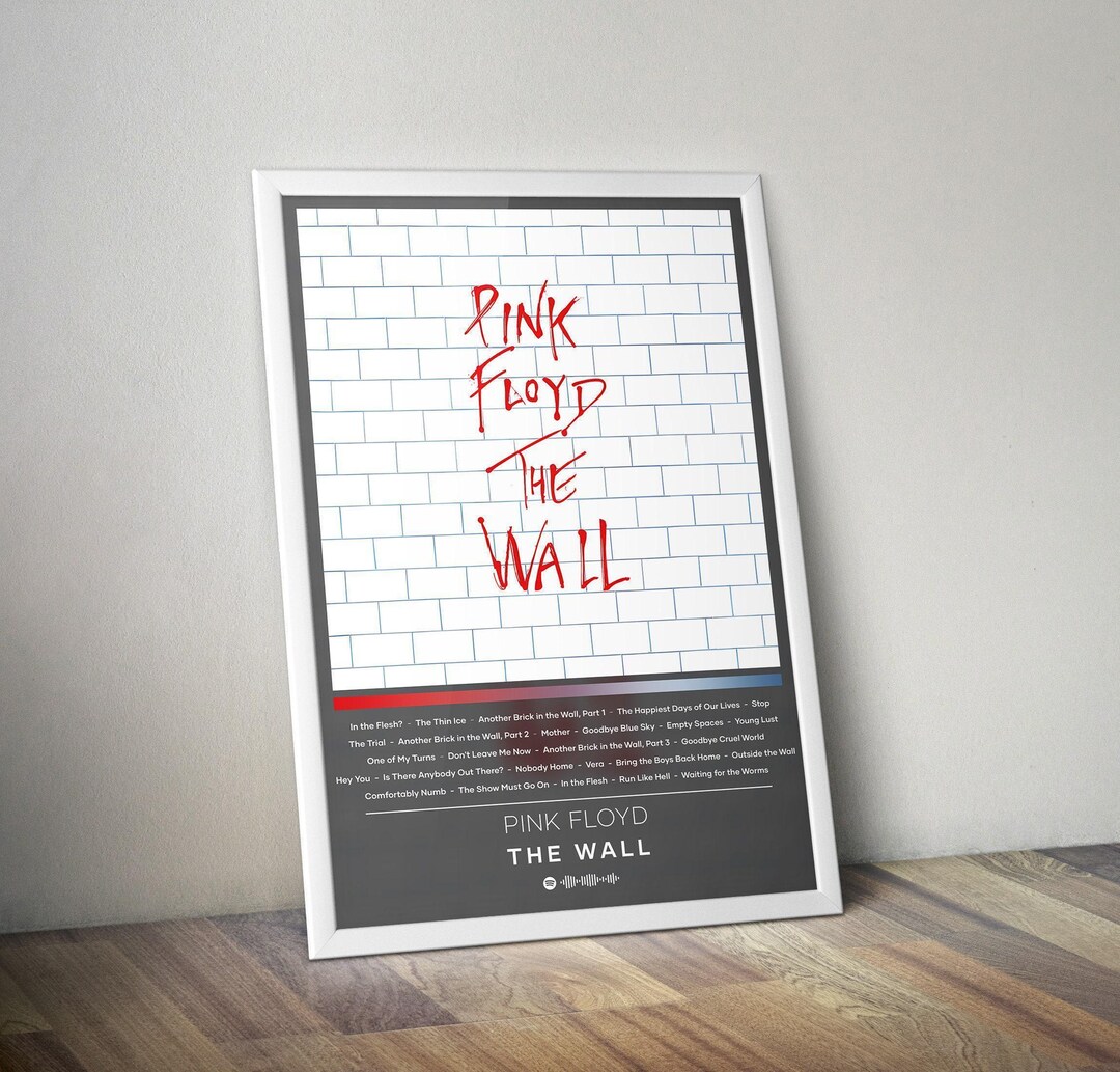 Pink Floyd Poster Print | the Wall Poster | Album Poster Prints | 4 ...