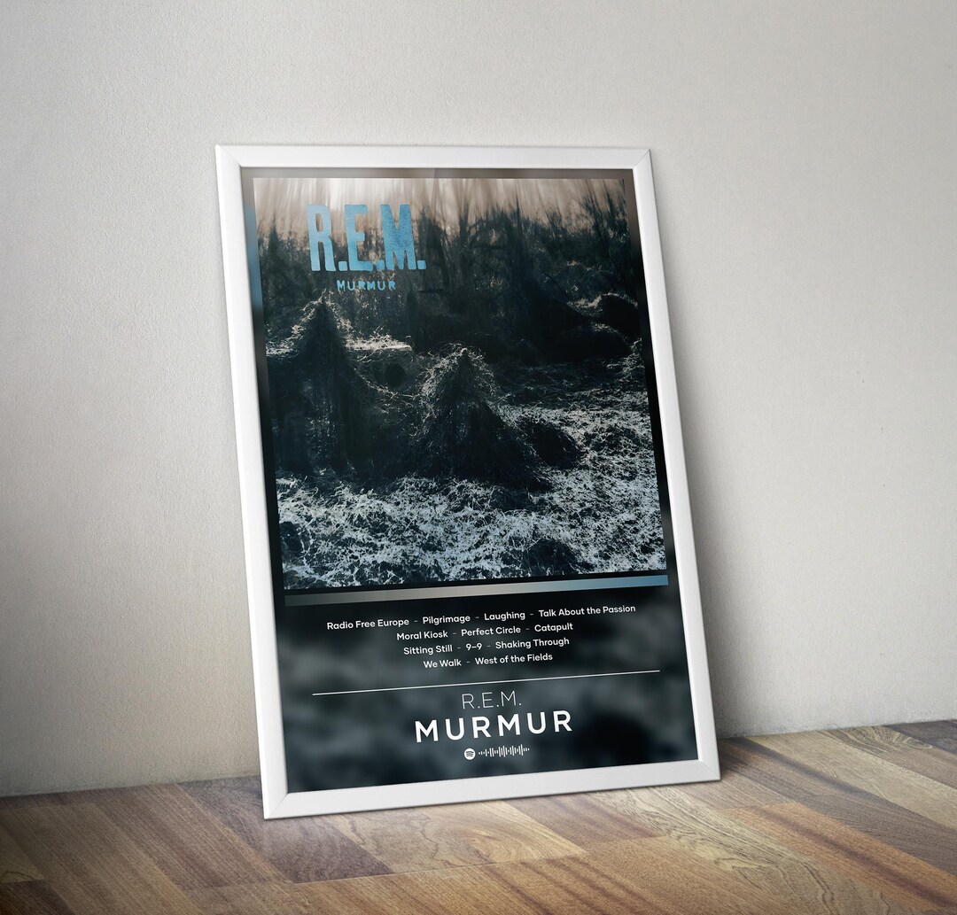 REM Poster Murmur Poster Album Poster Print 4 Color Wall Decor rem-poster-murmur-poster-album-poster-print-4-color-wall-decor