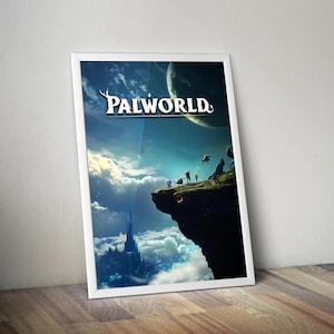 Palworld | Palworld Poster | Palworld Artwork | Gaming Poster | HD Color | Wall Poster | Printed Poster | Gaming Poster
