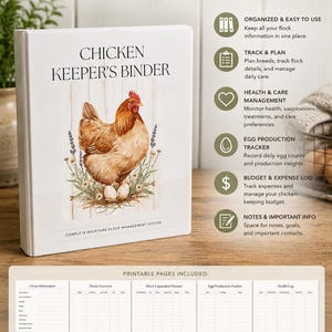 The Chicken Keepers Binder