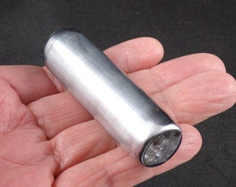 EDC Orgonite Pocket Rocket with Tibetan Crystals, Arkansas Crystals, Herkimers, Rhodizite Citrine Fluorite Tourmaline Shungite Selenite