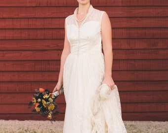 CUSTOM Bridal Gown from Grandmother is Renewed, Beauty All Over Again, I remodeled the antique gown, altered wedding gown