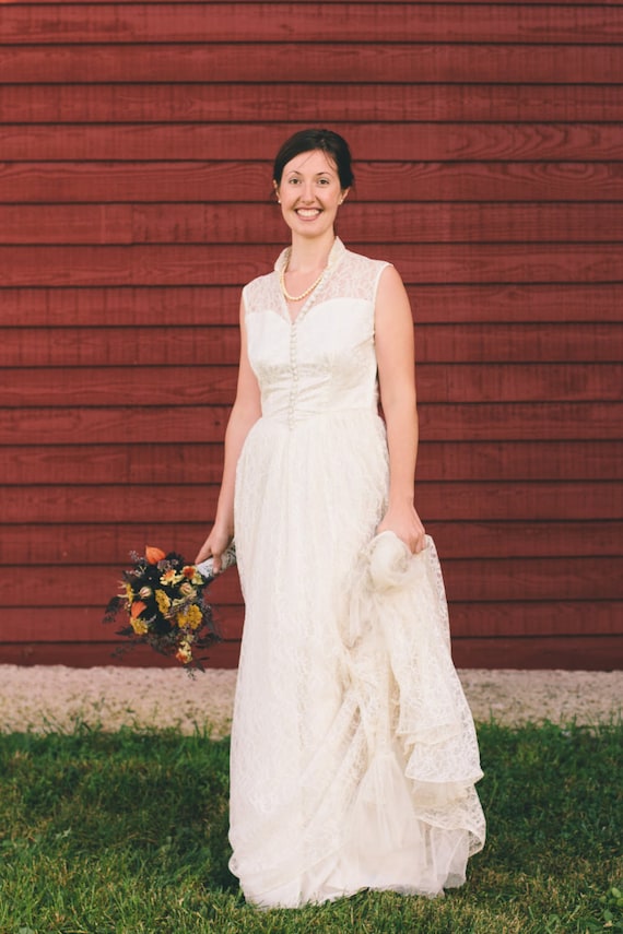 CUSTOM Bridal Gown From Grandmother is Renewed, Beauty All Over Again, I  Remodeled the Antique Gown, Altered Wedding Gown - Etsy