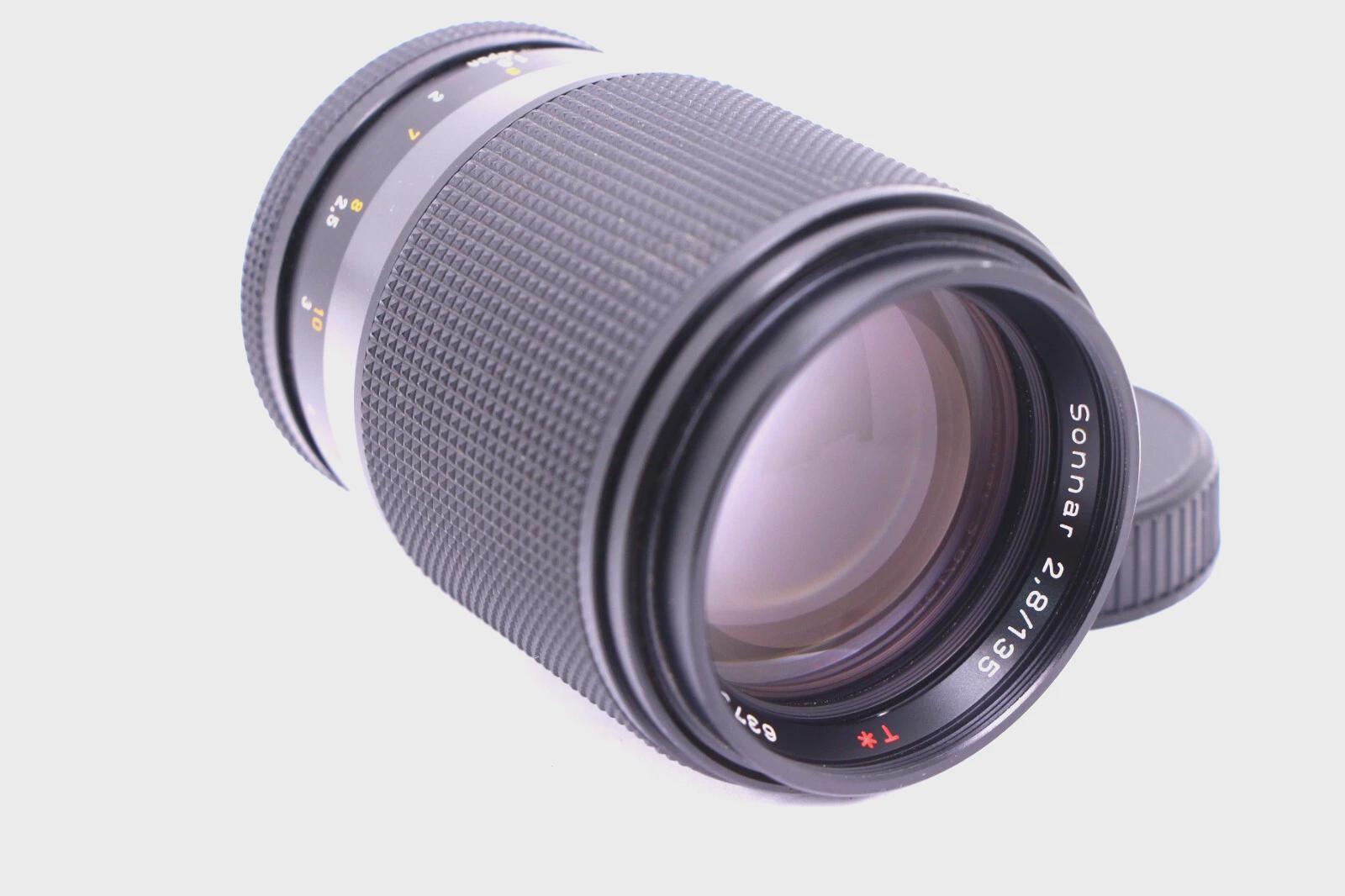 Carl Zeiss Sonnar T* 135mm F2.8 AEJ Lens C/Y Contax Yashica Mount