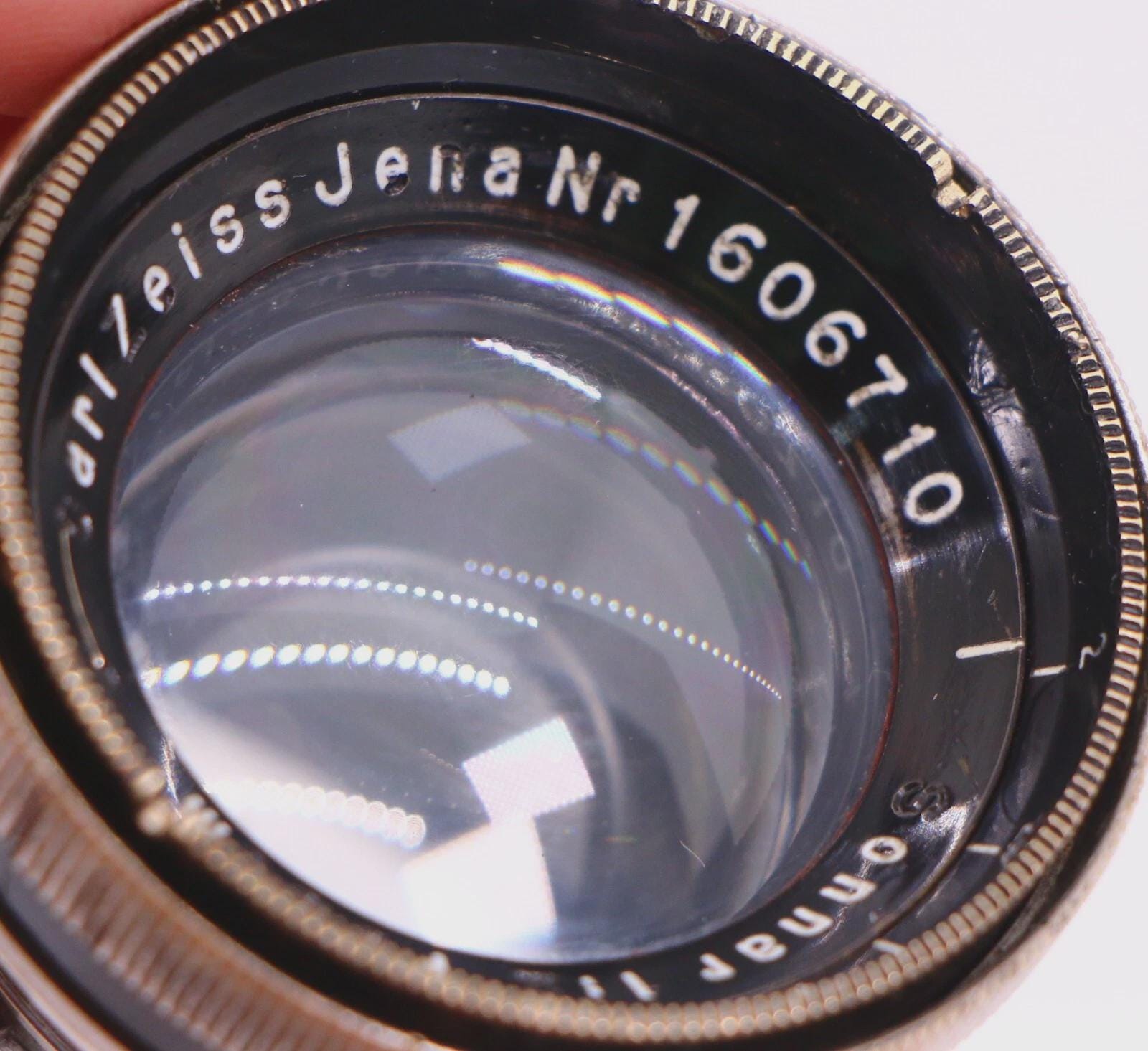 沈胴型 CONTAX Carl Zeiss Jena Sonnar 5cm F2 沈胴型 CONTAX Carl Zeiss Jena Sonnar 5cm F2 Carl Zeiss 5cm f2