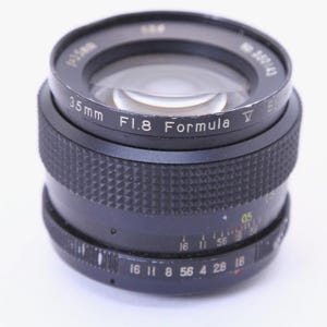 Accura 35MM F1.8 M42 Formula By Mitake  Fast Bright Manual 35/1.8 Pentax screw mount Scarce Vintage made in Japan Free US Shipping
