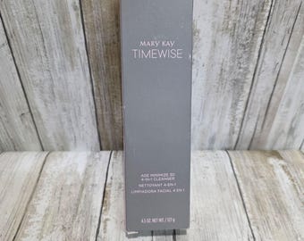 Mary Kay TimeWise Age Minimize 3D 4-In-1 Cleanser Normal Dry Skin 4.5oz New Box