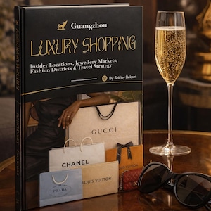 Guía de compras de lujo en Guangzhou / Proveedores de bolsos, zapatos y joyas de lujo / Guía de compras de moda / Descarga digital