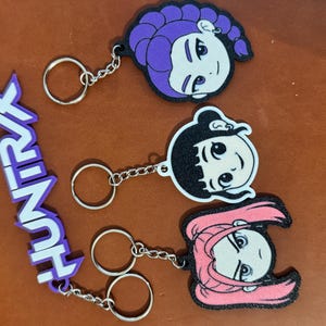 KPop Demon Hunter Inspired Keychains
