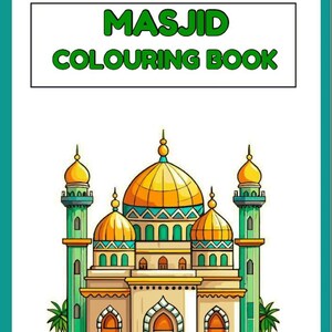 Masjid Colouring Book
