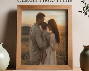 Custom Small Photo Print UK, Personalised Poster Printing, Framed & Unframed Prints
