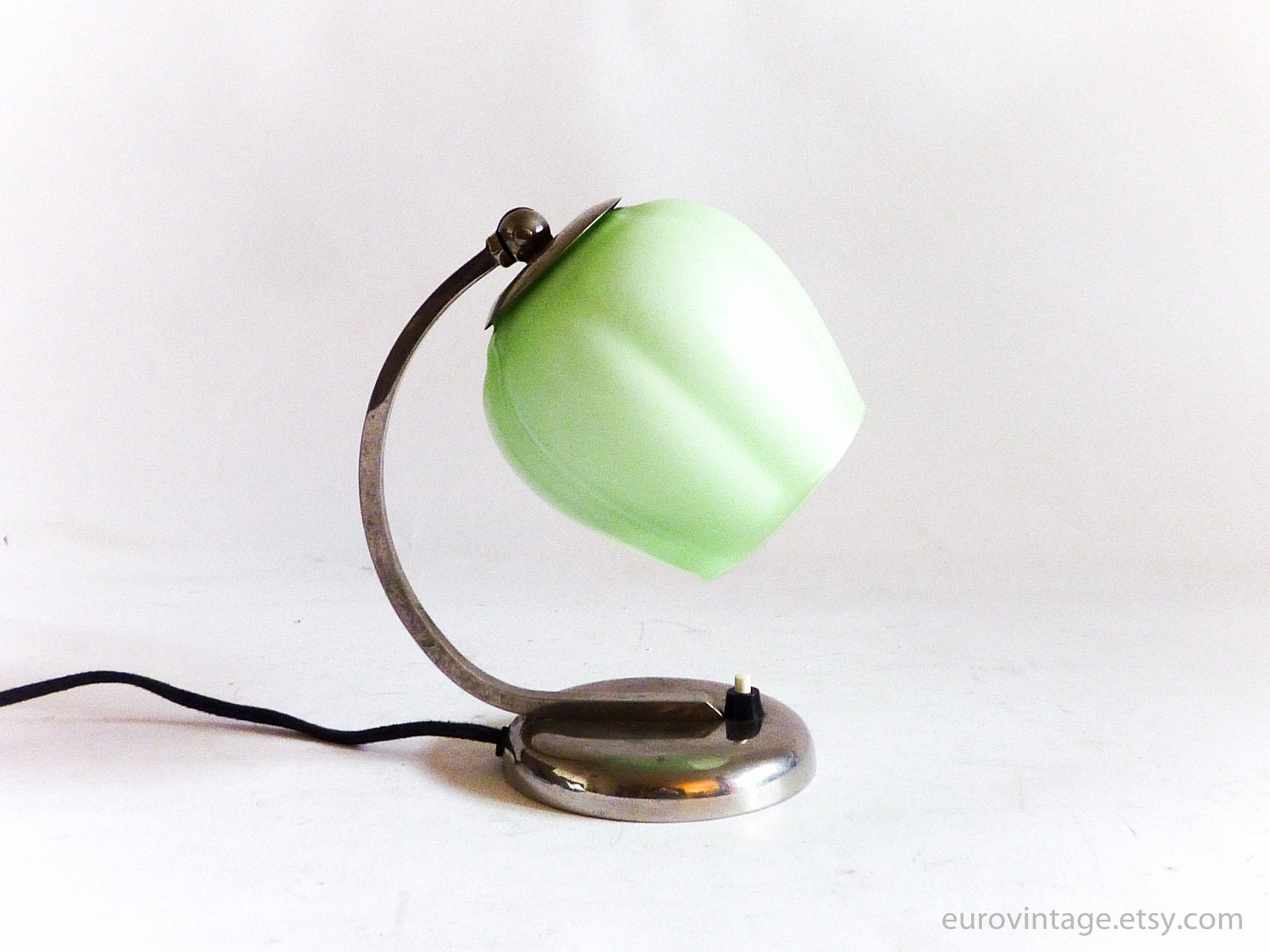 Vintage MidCentury Bedside Lamp / Small Bedside Lamps 50s / Etsy