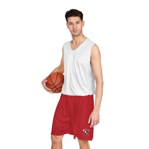Men&#39;s Basketball Shorts, Performance Sportswear, Summer Fitness Wear, Casual Gym Shorts, Gift for Basketball Lovers