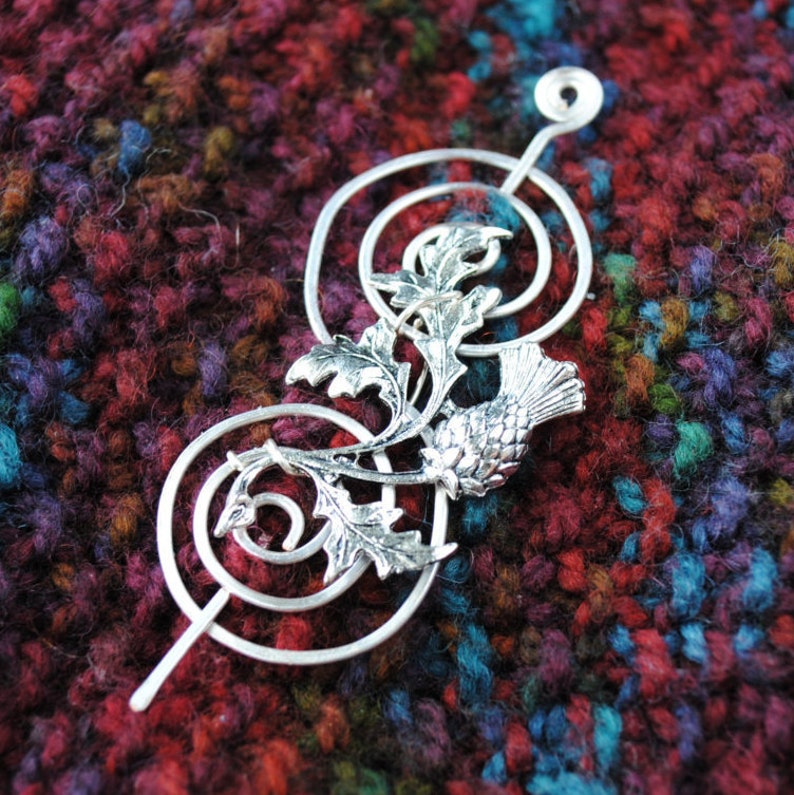 Scottish Shawl Pin inspired by Outlander image 2