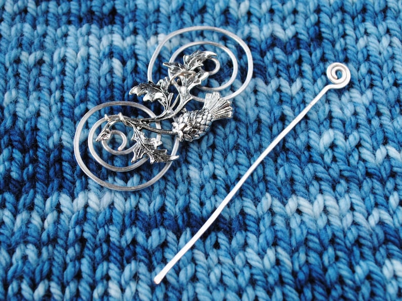 Scottish Shawl Pin inspired by Outlander image 4