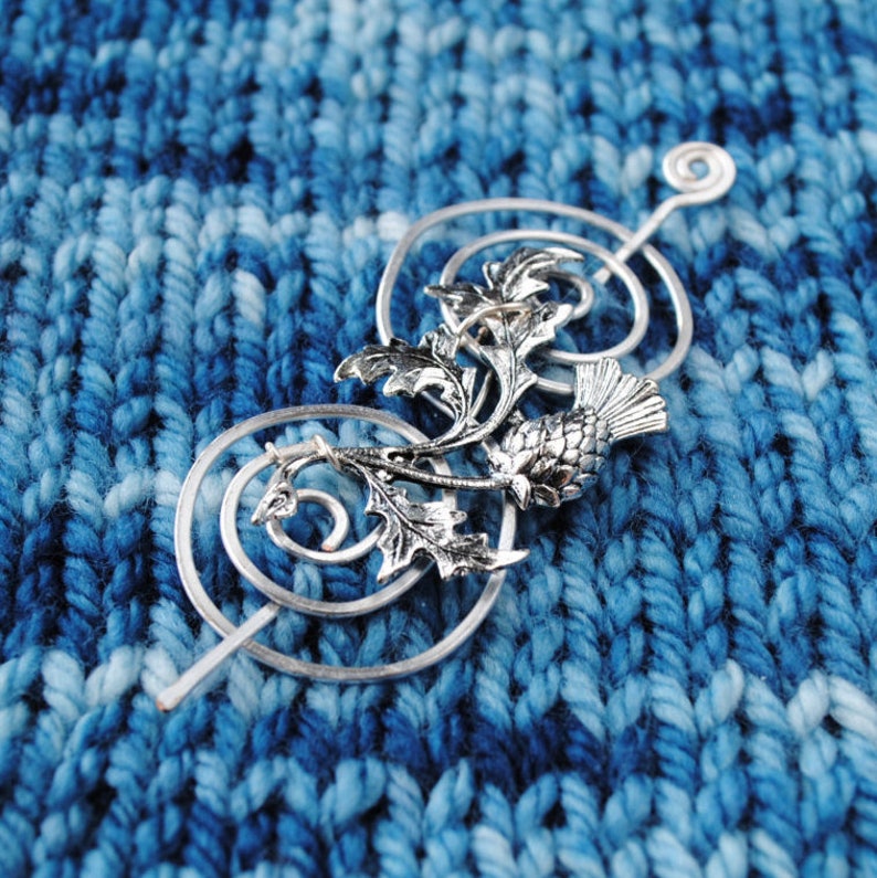 Scottish Shawl Pin inspired by Outlander image 1