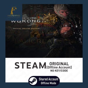 Black Myth Wukong D. Deluxe Edition | Global | PC | Steam | Instant Download as PDF file