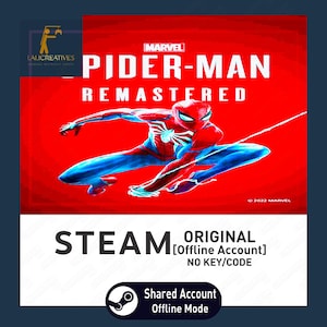 Marvels Spider-Man Remastered / Globale / PC / Steam / Download immediato come file PDF