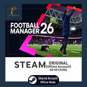 Football Manager 26 | Global | PC, MAC | Steam | Instant Download as PDF file