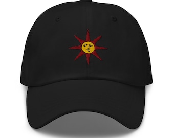 Gorra bordada de Dark Souls - Alabado sea el Sol - Guerrero del Sol