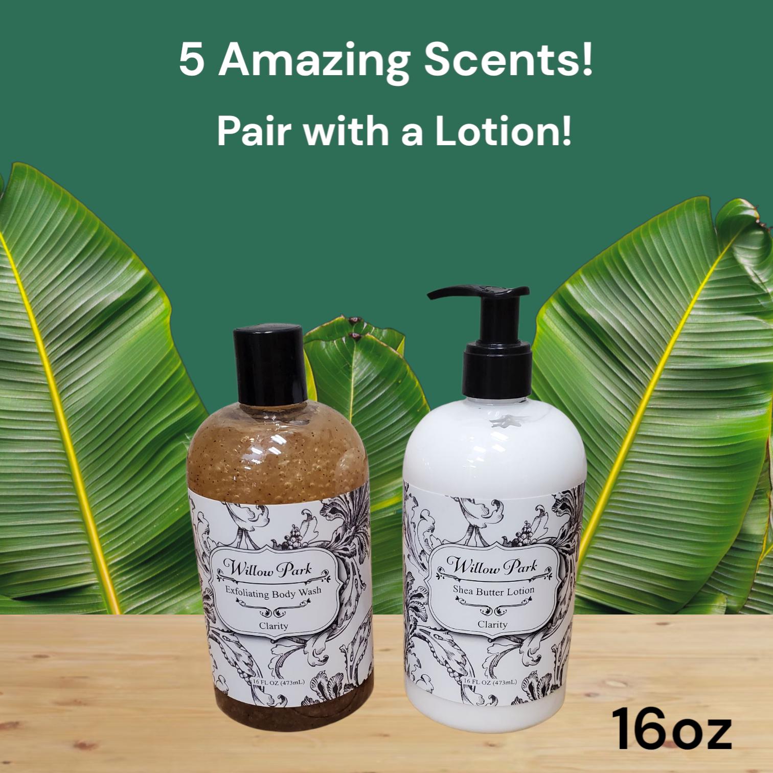 Body Wash In 5 Amazing Scents! This Wonderful Body Wash Will Lightly Exfoliate Your Skin, Leaving It Clean & Smooth With No Residue.