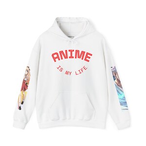 Anime Hoodie, Japanese Manga Sweatshirt, Otaku Gift, Kawaii Jumper, Anime Lover Apparel, Cosplay Costume