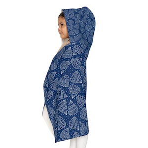Nautical Youth Hooded Towel, Beach Towel for Kids, Bath Time Essential, Cute Pool Cover-Up, Gift for Summer Fun