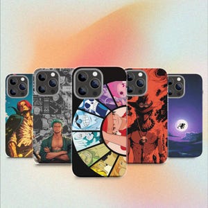 One Piece Anime Phone Case: Straw Hat Crew, Manga Art For Iphone, Samsung, Pixel