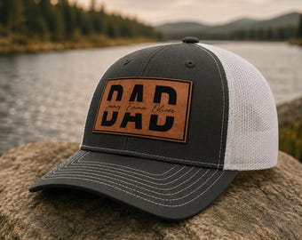 Custom Richardson 112 Dad Hat with Kids Names - Personalized Trucker Hat - Father’s Day Gift for Dad - Gift Son Daughter Children