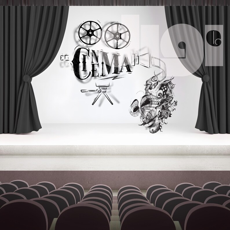 Cinema Sketch PNG, Film Reel Mask Clipart, Hand Drawn Movie Art, Black ...