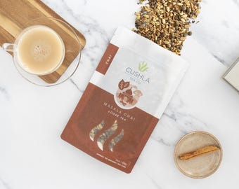 Authentic Masala Chai – Indian Spiced Black Tea Blend, 1 Pound