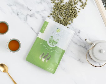 Ginseng Oolong Tea – Roasted Japanese Loose Leaf Oolong, Smooth & Energizing